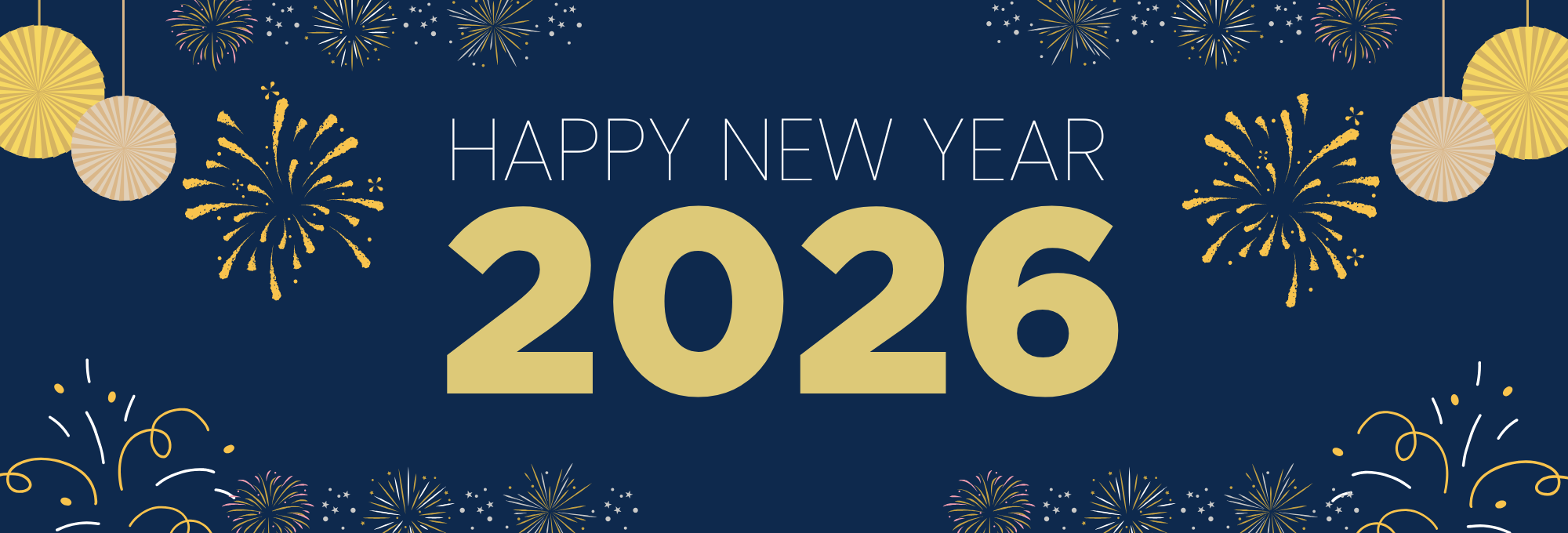 Happy New Years Banner